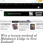 Win a luxury weekend at Matakauri Lodge in New Zealand! 