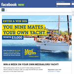 Win a luxury yacht experience in Greece for you & 9 mates!