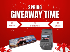 Win a M9661 Mirror Dash Cam & A970 Dash Cam