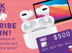 Win a MacBook Air, Two $500 VISA Gift Cards & AirPods Pro
