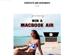 Win a MacBook Air