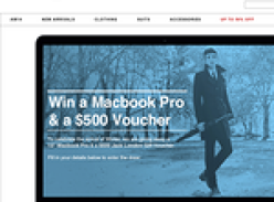 Win a Macbook Pro & $500 Jack London gift voucher!