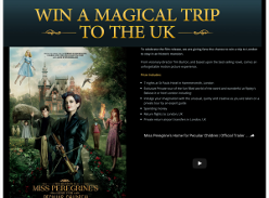 Win a magical trip to the UK!