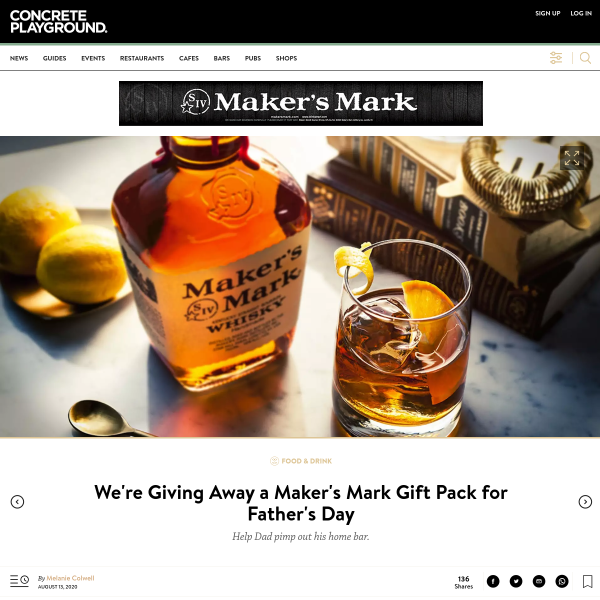 Win a Maker's Mark Whisky Gift Pack