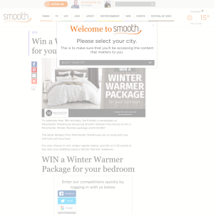 Win a Manchester Winter Warmer Package