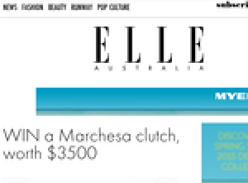 Win a Marchesa clutch bag, worth $3,500!