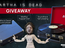 Win a Martha Is Dead Record Player Prize Pack