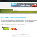 Win a Marvel Super Hero Costume Collection