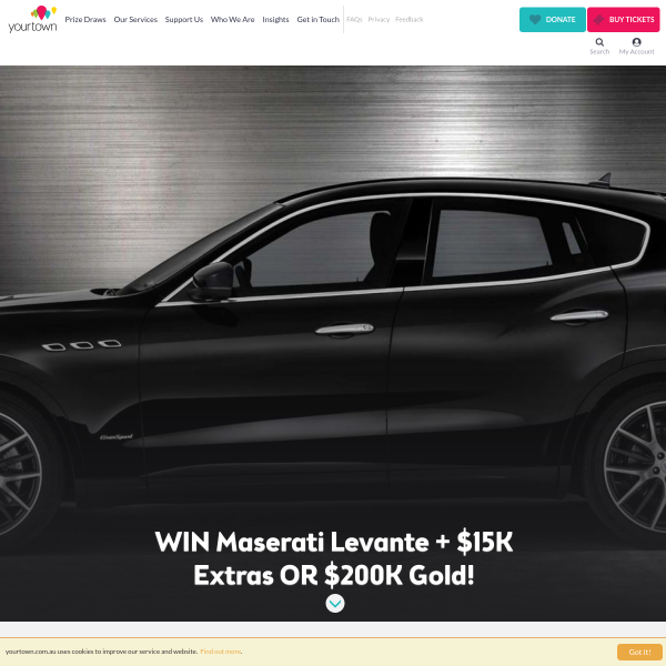 Win a Maserati Levante Car