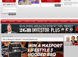 Win a Masport Lifestyle 3 Hooded Barbecue!