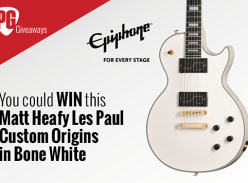 Win a Matt Heafy Les Paul Custom Origins in Bone White