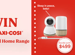Win a Maxi Cosi Connected Home Range Baby Monitor