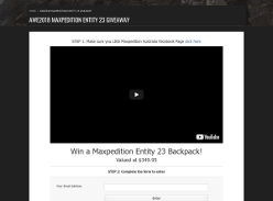 Win a Maxpedition Entity 23 Backpack