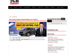 Win a Mazda CX-5 MAXX!