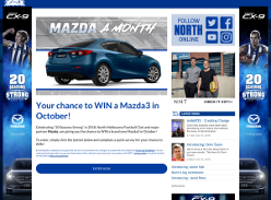 Win a Mazda3