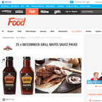 Win a McCormick Grill Mates Sauce Pack