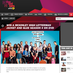 Win a McKinley High Letterman jacket & 'Glee' Season 4 on DVD!