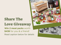 Win a Meat Pack for You & a Friend