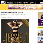 Win a meet & greet with Jessie J!