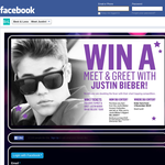Win a meet & greet with Justin Bieber!
