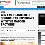 Win a Meet and Greet with The Madden Brothers 