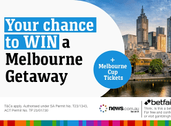 Win a Melbourne Getaway to the Melbourne Cup