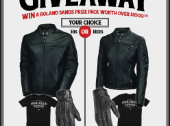 Win a Mens or Womens Leather Jacket Prize Pack