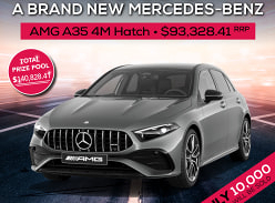 Win a Mercedes-Benz AMG A35 4Matic Hatch