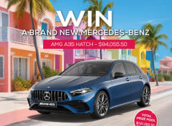 Win a Mercedes-Benz AMG A35 Hatch