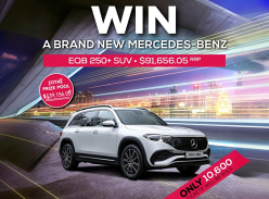 Win a Mercedes-Benz EQB