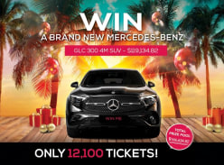 Win a Mercedes-Benz GLC300 4Matic SUV