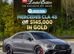 Win a Mercedes CLA 45 or $145,000 Gold