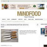 Win a Messermeister knive set!