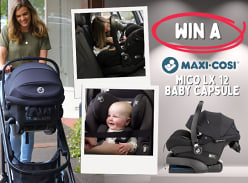 Win a Mico 12 LX Baby Capsule from Maxi-Cosi