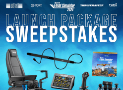 Win a Microsoft Flight Simulator Equipment Plus Software Package