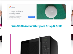 Win a Microwave + $500 Cash