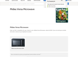 Win a Midea Versa Microwave