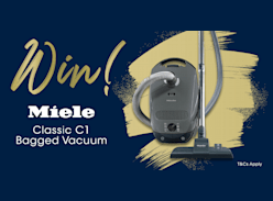 Win a Miele Classic C1 Bagged Vacuum