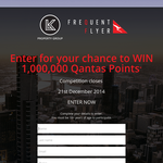 Win a million Qantas points!