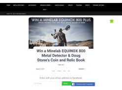 Win a Minelab Equinox 800 Metal Detector & Doug Stone's Coin and Relic Book