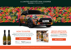 Win a Mini Cooper Car & More