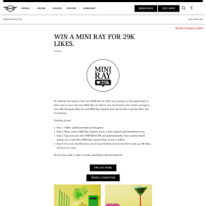 Win a Mini Ray! - Mini