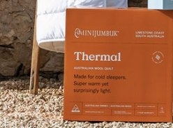 Win a MiniJumbuk Thermal Wool Quilt