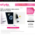Win a Miskin Organics beauty pack