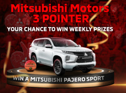 Win a Mitsubishi Pajero Sport GSR 4WD