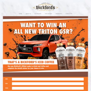 Win a Mitsubishi Triton GSR!