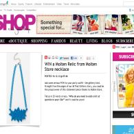 Win a Molten Relic from Molten Store necklace! - Shop Til You Drop