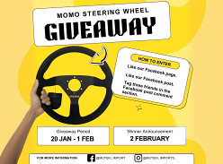 Win a Momo steering wheel