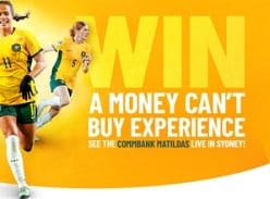 Win a Money Can't Buy Experience to see the Commbank Matildas in Sydney
