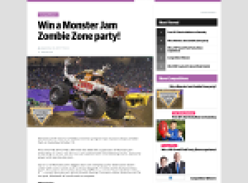 Win a Monster Jam Zombie Zone party!